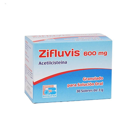 ZIFLUVIS (LABQ) ACETILCIST 600 MG X 30 SOB