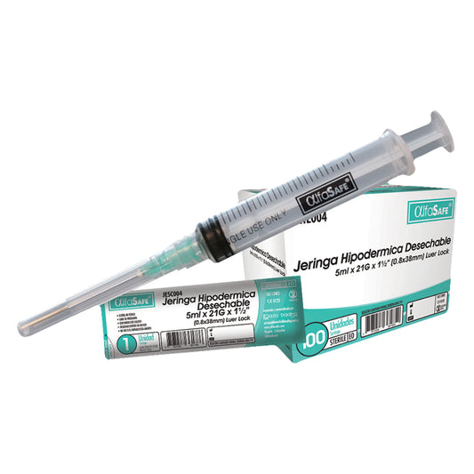 JERINGA (ALFA) (CON IVA) 5 ML X 100 UNIDADES