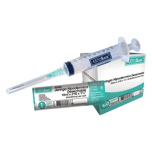 JERINGA (ALFA) (CON IVA) 10 ML X 100 UNIDADES