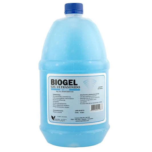 GEL PARA DIAGNOSTICO ULTRASONIDO X 3800 ML BIOGEL