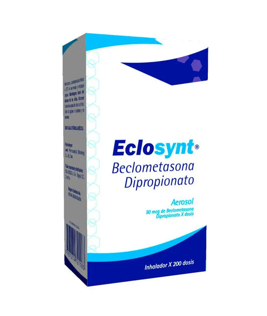 ECLOSYNT BUCAL (BCN) BECLOMETASON 50 MG X 200 DOSIS