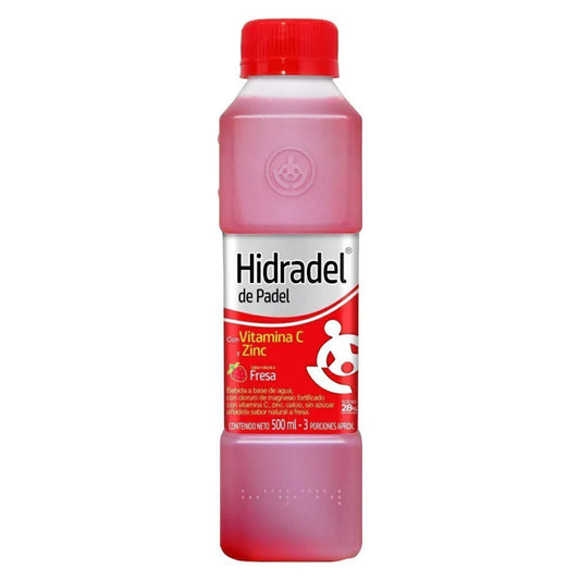 HIDRADEL (PADEL) SUERO HIDRATANTE X 500 ML FRESA