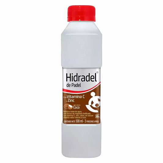 HIDRADEL (PADEL) SUERO HIDRATANTE X 500 ML COCO