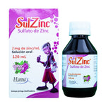 SULZINC SULFATO DE ZINC (HUMAX) X 120 ML
