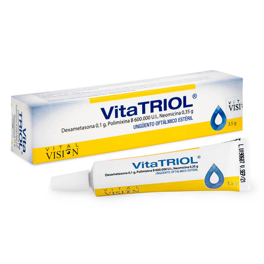 VITATRIOL UNGÜENTO (VT) DEXA+POLIMI+NEO  OFTAL X 3.5 G