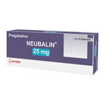 NEUBALIN (HETERO) PREGABALINA 25 MG X 30 CAPSULAS
