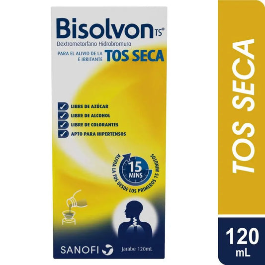BISOLVON (SANOFI) ADULTOS TOS SECA JBE X 120 ML