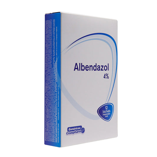 ALBENDAZOL (COAS) SACHETS 4% X 12 UNDS X 10ML