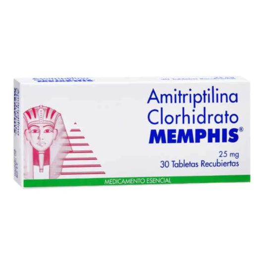 AMITRIPTILINA (MEM) 25 MG X 30 TAB