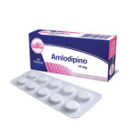 AMLODIPINO (COAS) 10 MG X 10 TAB