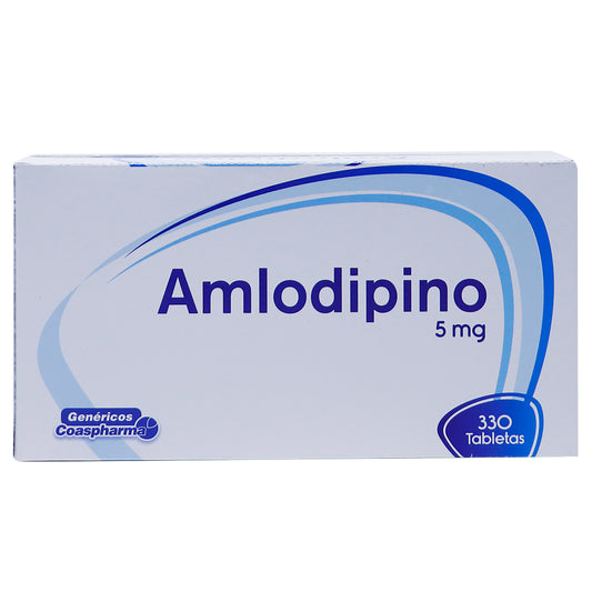 AMLODIPINO (COAS) 5 MG X 330 TAB