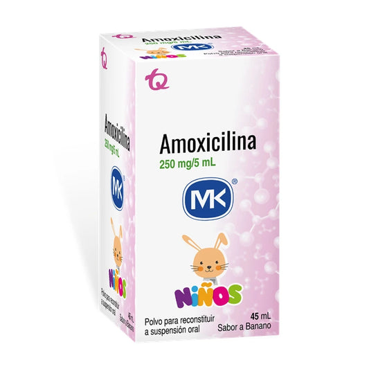 AMOXICILINA MK NIÑOS (TQ) 250MG/5ML X 45 ML