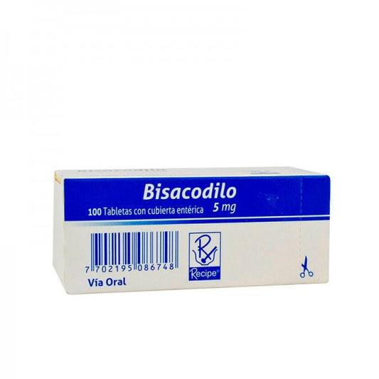 BISACODILO (RECIPE) 5 MG X 100 TAB