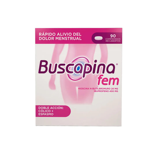 BUSCAPINA FEM (SANOFI) X 90 TABLETAS