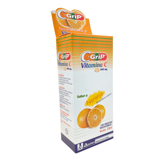 VITAMINA C (BIOCHEM) - GRIP TROPICAL  500 MG X 100 TAB