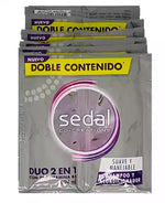 SHAMPOO Y ACONDICIONADOR SEDAL (LEVER) DOS EN UNO X 12