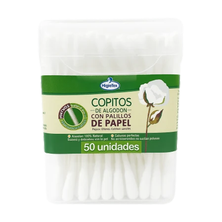 COPITOS ECOLOGICOS (HIGIETEX) ESTUCHE X 50