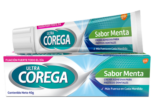 COREGA ULTRA (GLAX) X 40 GR SABOR MENTA