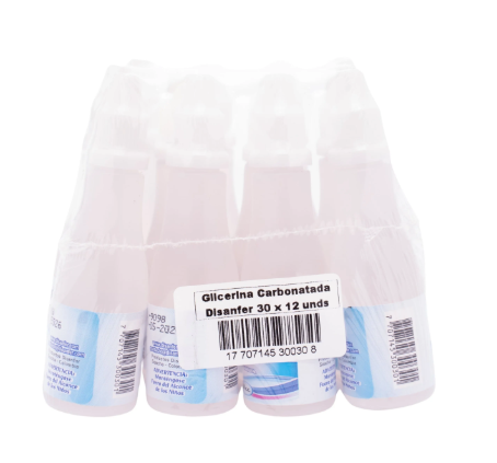 GLICERINA CARBONATADA (DIFER) 30 C.C X 12 UNS