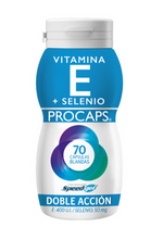 VITAMINA E + SELENIO (PROCAPS) 400UI/50 MG FRASCO X 70 CAPSULAS