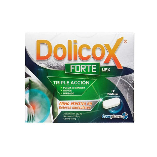 DOLICOX FORTE (COAS) MAX X 12 TAB
