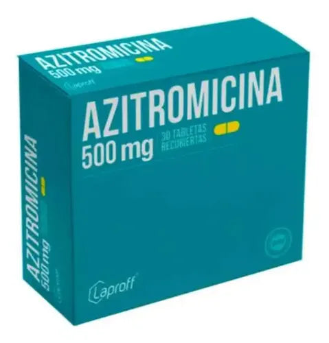 AZITROMICINA (LPFF) 500 MG X 30 TAB