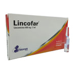 LINCOFAR LINCOMICINA 600 MG (PROFAR) X 10 AMPOLLAS