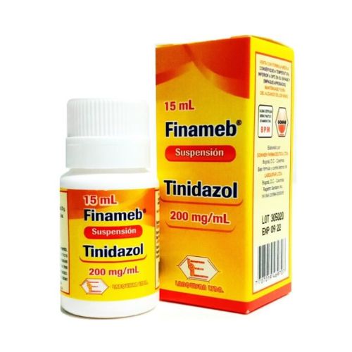 FINAMEB (LABQ) TINIDAZOL 200 MG SUS X 15 ML