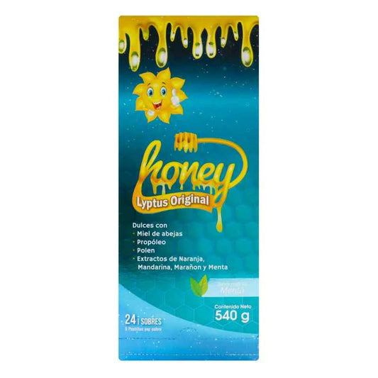 LYPTUS MENTOL (MEDICAL) CAJA X 24 SOBRES DE 5 PASTILLAS