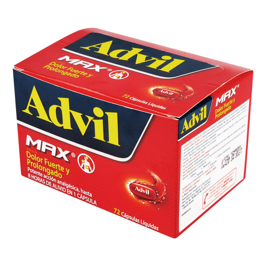 ADVIL MAX  (PFIZER) X 72 CAP