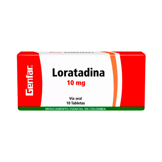 LORATADINA (GF) 10 MG X 10 TAB