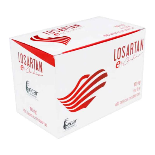 LOSARTAN (ECAR) 100 MG X 400 TAB