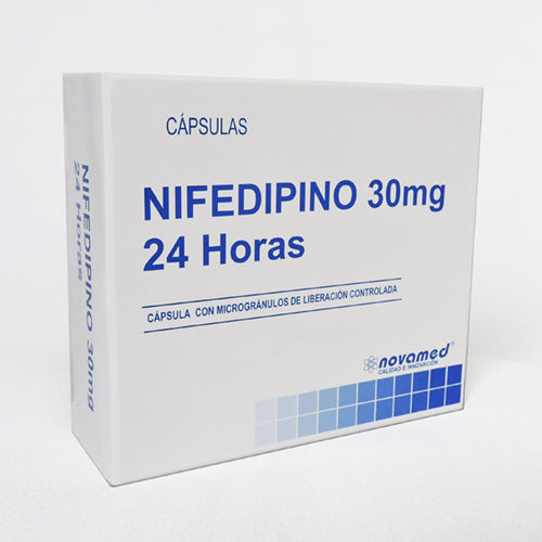 NIFEDIPINO RETARD 30MG CAP CJ*300 NOVAMED