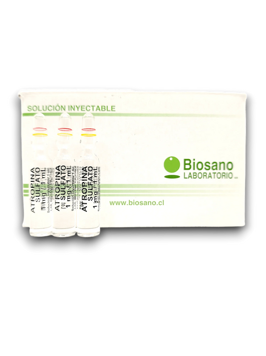 ATROPINA SULFATO (BIOSANO) 1MG/1ML X 100 AMP