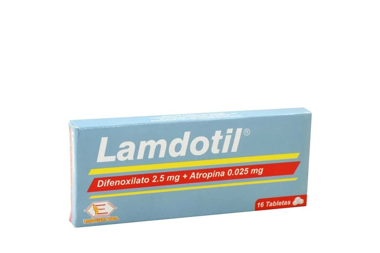 LAMDOTIL (LABQ) DIFENOX + ATROP X 16 TAB