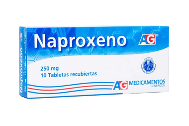 NAPROXENO (A.G) 250 MG X 10 TAB