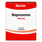 NAPROXENO (GF) 500 MG X 10 TAB