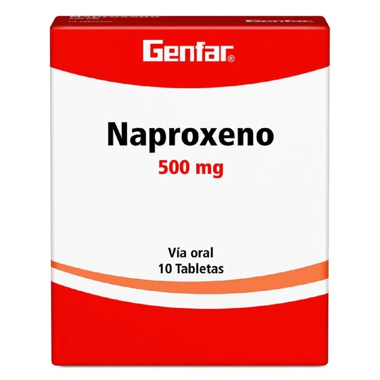 NAPROXENO (GF) 500 MG X 10 TAB