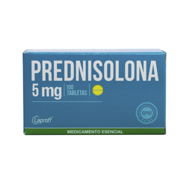 PREDNISOLONA (LPFF) 5 MG X 100 TAB