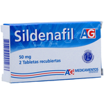 SILDENAFIL (A.G) 50 MG X 2 TAB REC