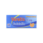 VERELIS (LABQ) TADAFILO 20 MG X 4 TAB RECUB