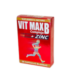 VIT MAX COMPLEJO (INTER G) B + ZINC X 30 CAP (CON IVA)
