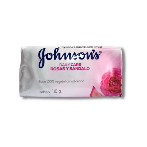 JABON (JOHNSON) ROSAS Y SANDALO X 110GR X 1 UND