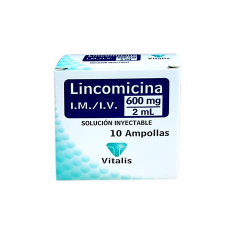 LINCOMICINA (VT) 600 MG / 2ML X 10 AMP