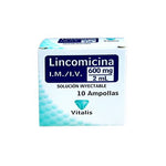 LINCOMICINA (VT) 600 MG / 2ML X 100 AMP