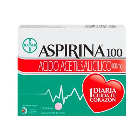 PACK 4 ASPIRINAS (BAYER) 100 MG X 140 TAB