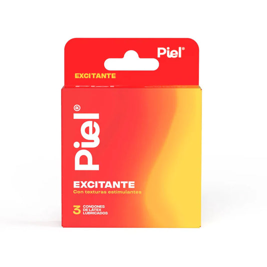 PRESERVATIVOS PIEL EXCITANTE (PROFAMILIA) X 3 UNDS