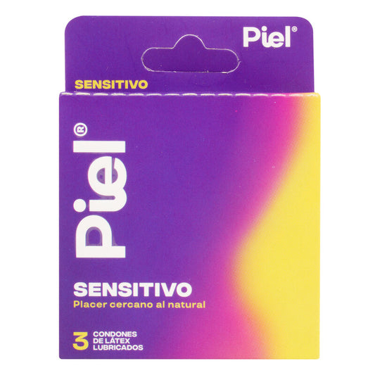 PRESERVATIVOS PIEL SENSITIVO (PROFAMILIA) X 3 UNDS