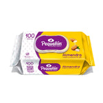 PAÑITOS HUMEDOS PEQUEÑIN (FAMILIA) ALMENDRA X 100 UNDS