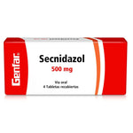 SECNIDAZOL (GF) 500 MG X 4 TAB RECUBIERTAS